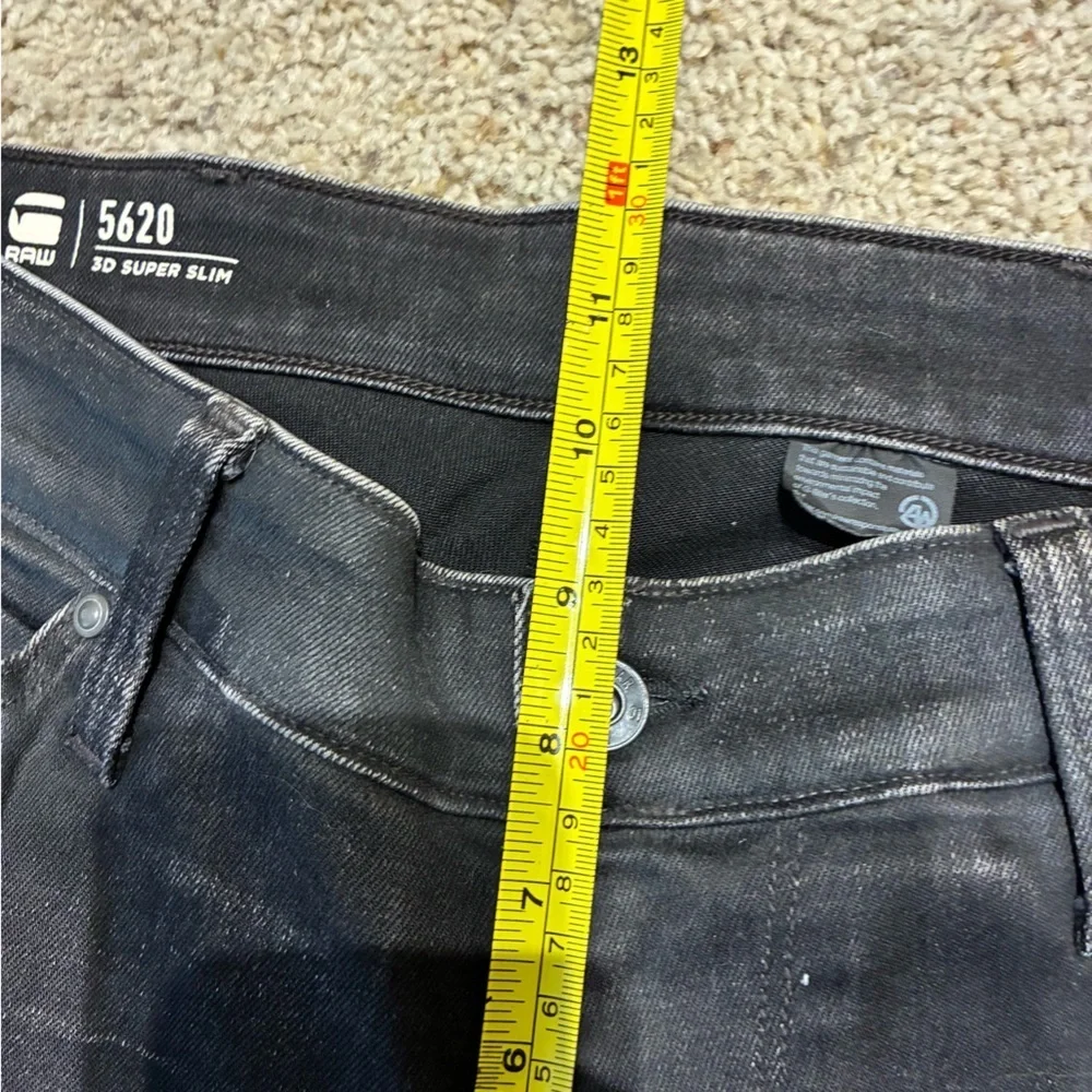 G-Star Raw 5620 3D Super Slim Jean 31 X 32 Charcoal Streetwear Skinny